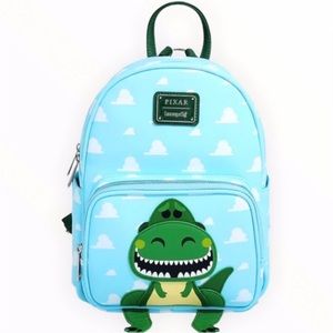 NWT Limited Edition Loungefly Rex Toy Story Disney Pixar Backpack